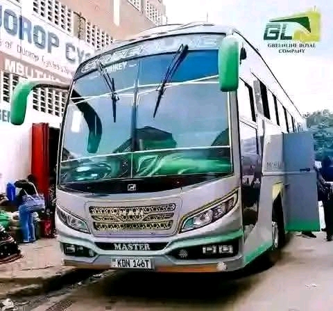 Greenline Royal Executive Plus Mobikey coach in silver and green